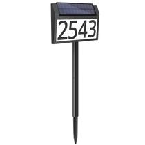 Sinal de endereço solar MaxVolador LED iluminado à prova d'água
