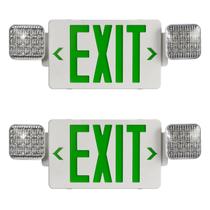 Sinal de saída CM MZY Green Emergency Light Battery Backup 120/277V