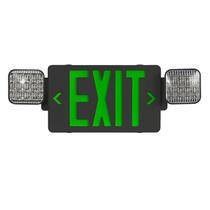 Sinal de saída CM MZY Luz de emergência LED verde 120/277V Sinal de saída CM MZY Luz de emergência LED verde 120/277V