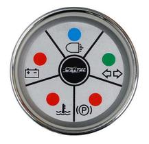 Sinaleira 5 Funções Bivolt Bateria/Seta/Farol Alto/Freio Mão