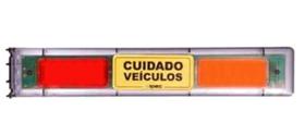 Sinaleira Audiovisual Maxi IPEC Entrada e Saída de Veículos