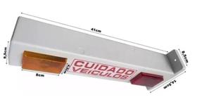 Sinaleira De Garagem Led Bivolt Abs Bip Sonoro Condomínio