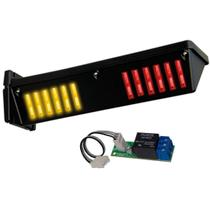 Sinaleira Lux E Rele Ppa Entrada Saida Veículos Estacionamento Garagem