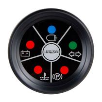 Sinaleira Painel Automotivo 5 Funçoes Bivolt Preto Willtec