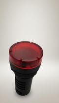Sinaleiro Buzzer Sonoro Led Vermelho 12V