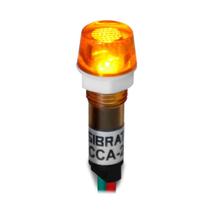 Sinaleiro Iluminado 9mm CCA-220Y LED 127V / 220V Sibratec
