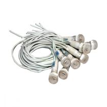 Sinaleiro Jng Com Rabicho Plr108 220V Branco 52161 - Kit C/10 Sinaleiro Jng Com Rabicho Plr108 220V Branco 52161 - Kit C/10