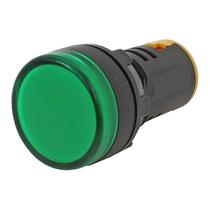 Sinaleiro Led 220v Verde IP65 22mm Metaltex