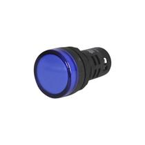 Sinaleiro led 22mm 24v azul lukma