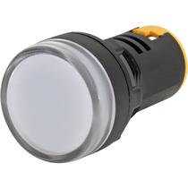 Sinaleiro Led 22Mm Branco 250Vca L20-Ar2-Wp Metaltex