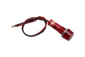 Sinaleiro Led Olho de Boi Vermelho 9mm127/220V SDK-220V Sinaleiro Led Olho de Boi Vermelho 9mm127/220V SDK-220V