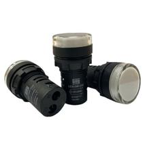 Sinaleiro Monobloco 22mm 220Vca CEW-SM0-D78 Branco Weg