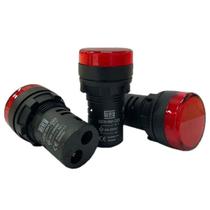 Sinaleiro Monobloco 22mm 24Vca/Vcc CEW-SM1-E26 Vermelho Weg