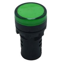 Sinaleiro MonoBloco Weg Led Verde Furo 22.5 110v