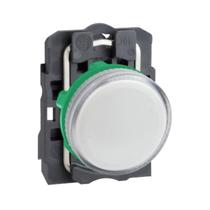 Sinaleiro Ø22mm Plástico P/ Lâmpada Ba9s Branco até 250V Schneider Sinaleiro Ø22mm Plástico P/ Lâmpada Ba9s Branco até 250V Schneider