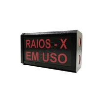 Sinaleiro Raio - X Em Uso - Bivolt - Para Sala De Raio - X