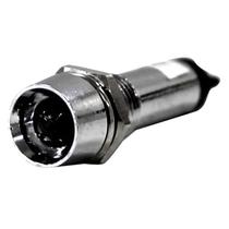 Sinaleiro Redondo 8mm 110V Branco Metaltex