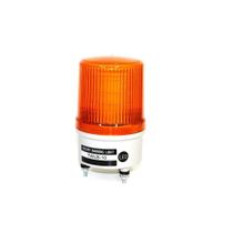 Sinaleiro Rotativo LED Laranja 100mm 220Vca - Metaltex