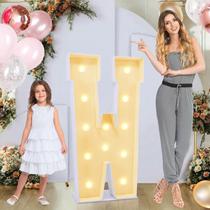 Sinalização Decorativa GGPL Letra Iluminada W 1,22 m Sinalização Decorativa GGPL Letra Iluminada W 1,22 m