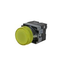 Sinalizador Amarelo 24VCC/VCA IP40 22mm - Certificado