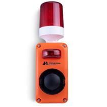 Sinalizador Audiovisual para Alarmes MAV 402 127/220 Vca MavSyrena