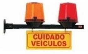 Sinalizador de garagem TKN com alarme sonoro Ref.103 110V