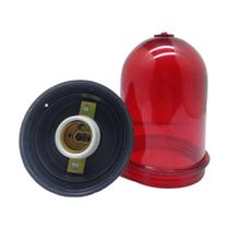 Sinalizador de obstAculo simples sem fotocAlula vermelho prt991 - Paraklin