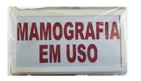 Sinalizador de parede em led bivolt. raios-x em uso. Sinalizador de parede em led bivolt. raios-x em uso.