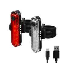 Sinalizador Gta Kit Led Dianteiro Traseiro Bike Bicicleta