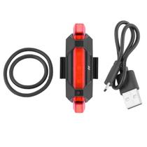 Sinalizador lanterna bicicleta High One recarregável USB 50 lumens