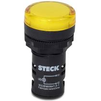 Sinalizador LED 110V Amarelo - SLDS1103 - STECK