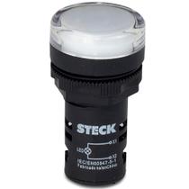 Sinalizador Led 110v Branco - Slds1105 - Steck Sinalizador Led 110v Branco Steck Sinalizador Led 110v Branco - Slds1105 - Steck Sinalizador Led 110v Branco Steck