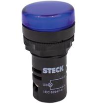 Sinalizador LED 220V Azul - SLDS2204 - STECK