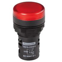 Sinalizador Led TRD16-22DS/4 110 V 22mm Vermelho TRAMONTINA