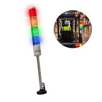 Sinalizador luminoso modular para uso industrial Sinalizador luminoso modular para uso industrial