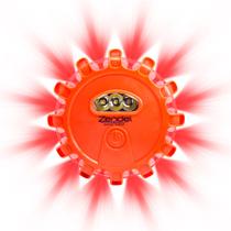 Sinalizador Luz LED Vermelho 9 Efeitos Carro Moto Barco C/ Imã e Lanterna Zendel ZD-SL