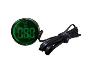 SINALIZADOR MEDIDOR TEMPERATURA - FURO Ø 22,5mm - JC-TAD16-22DG - 220Vca - VERDE
