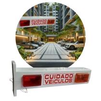 Sinalizador Para Portão De Garagem Automático - Entrada e Saída de Veículos