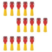 Sinalizador Solar Viario Cone Kit 15 Uni Obra Estrada Rodovia Rua Construçao Segurança Chuva Sinalizaçao Sinalizador Solar Viario Cone Kit 15 Uni Obra Estrada Rodovia Rua Construçao Segurança Chuva Sinalizaçao