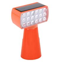 Sinalizador Solar Viario Duas Cores Cone Obra Rodovia Alerta Emergencia Sinalizaçao Estrada Rua Avenida Acidente