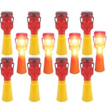 Sinalizador Solar Viario Kit 12 Uni Sinalizaçao Estrada Rodovia Pista Obra Chuva Iluminaçao Segurança Evita Acidentes Chuva Obra Transito