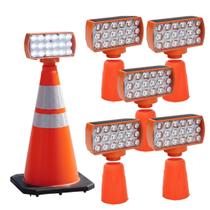 Sinalizador Solar Viario Kit 5 Duas Cores Cone Alerta Seguranca Noturna Rodovia Alerta Obra Estrada Avenida Transito Sinalizador Solar Viario Kit 5 Duas Cores Cone Alerta Seguranca Noturna Rodovia Alerta Obra Estrada Avenida Transito