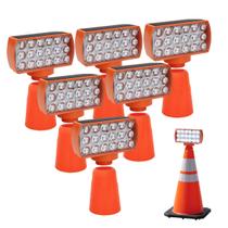 Sinalizador Solar Viario Kit 6 Duas Cores Cone Alerta Noturna Obra Rodovia Alerta Estrada Avenida Transito Sinalizador Solar Viario Kit 6 Duas Cores Cone Alerta Noturna Obra Rodovia Alerta Estrada Avenida Transito