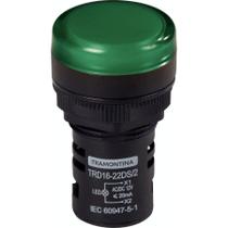 Sinalizador Tramontina TRD16-22DS/2 12 V Verde Sinalizador Tramontina TRD16-22DS/2 12 V Verde