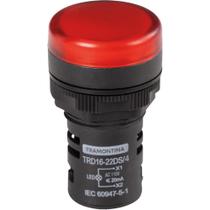 Sinalizador Tramontina TRD16-22DS/4 110 V Vermelho