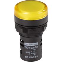 Sinalizador Tramontina TRD16-22DS/4 220 V Amarelo