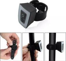 Sinalizador Traseiro Para Bike Capacete Usb Mtb speed