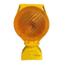 Sinalizador Viario Solar C/fotocelula Cone Noite Pl 6001 - PLASTICOR