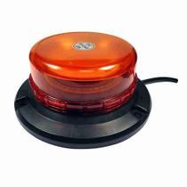 Sinalizador visual bivolt 20w super potente com tripla função programável: giroled rotativo / strobo / flash - dni 4091