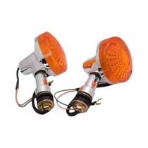 Sinalizadores De Direção Para Motocicleta Amber, Luzes Universais 12V Para GN125 GS125, Indicadores Sinalizadores De Direção Para Motocicleta Amber, Luzes Universais 12V Para GN125 GS125, Indicadores